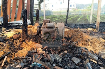 গাংনীতে ফার্নিচার কারখানায় আগ্নিকান্ড- ৩০ লাখ টাকার ক্ষয়ক্ষতি