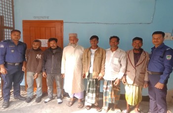 গাংনী থানা পুলিশের বিশেষ অভিযানে ৭জন গ্রেফতার