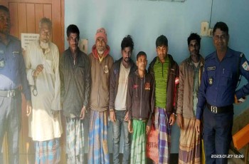 গাংনী থানা পুলিশের বিশেষ অভিযানে ৭জন গ্রেফতার