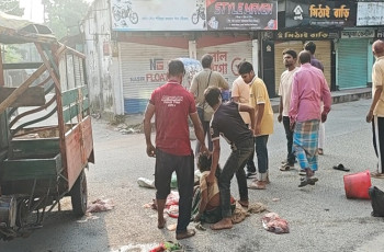 মেহেরপুরে নছিমন-ইজিবাইকের মুখোমুখি সংঘর্ষে নারীর মৃত্যু