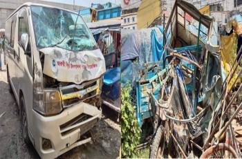 নারায়ণগঞ্জে মাইক্রোবাস-অটোরিকশা সংঘর্ষ, নিহত ৫