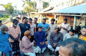 গাংনীতে আ. লীগ সরকারের উন্নয়নের প্রচারণায় ডা. নাজমুল হক সাগর