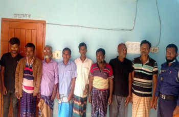 গাংনীতে সাত জুয়াড়ি আটক