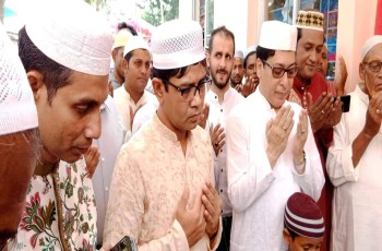 পুরাতন মদনাডাঙ্গা গ্রামে আবু হামদ জামে মসজিদের উদ্বোধন