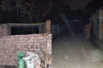 গাংনীতে বেড়া দিয়ে ৬ পরিবারের প্রবেশ পথ বন্ধ, থানায় অভিযোগ