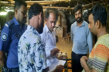 গাংনীতে দু'টি প্রতিষ্ঠানের ভ্রাম্যমান আদালতে জরিমানা