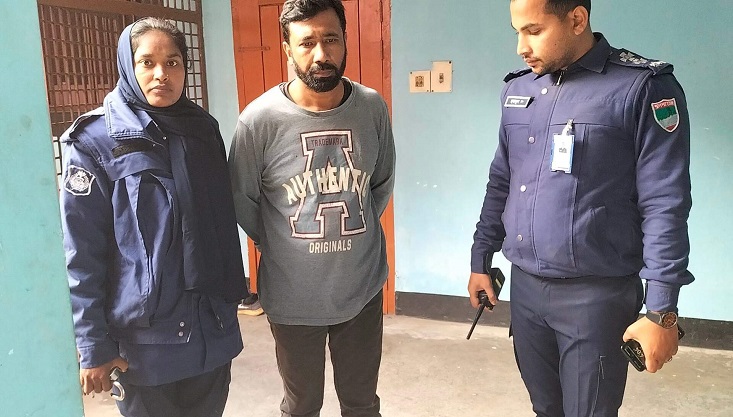 গাংনীতে হেরোইনসহ আটক-১