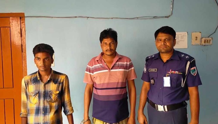 গাংনীতে হেরোইনসহ ২জন আটক