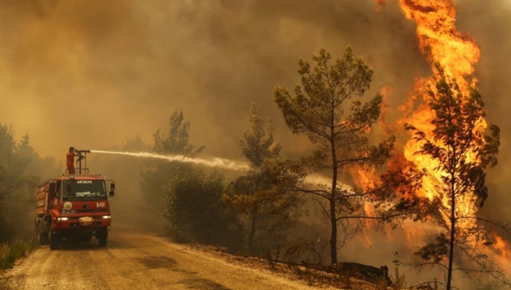 তুরস্কের মধ্যাঞ্চলে দাবানলে নিহত ১০, আহত ১৪