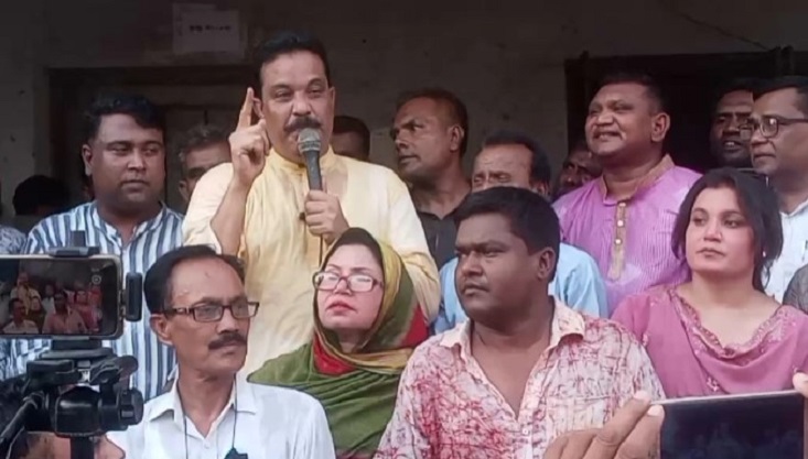 গাংনীতে উপজেলা আওয়ামী লীগের বিক্ষোভ-সমাবেশ অনুষ্ঠিত