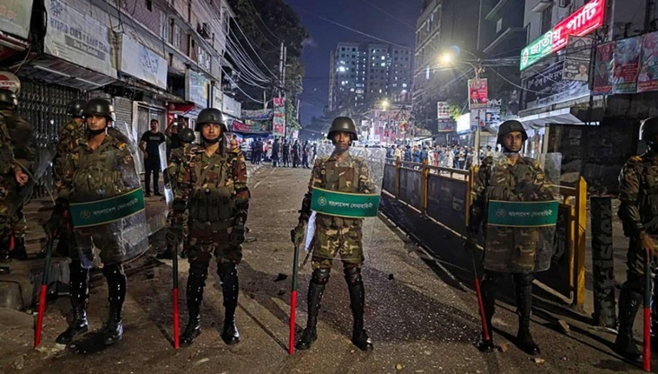 জাতীয় পার্টি ও গণঅধিকার পরিষদের সংঘর্ষ, সেনা মোতায়েন